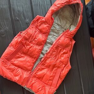 Jordan Bright Red Hooded Vest